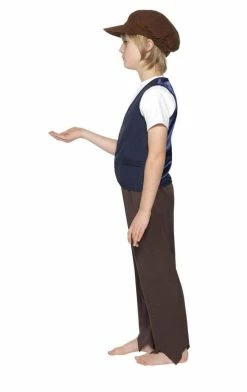 Smiffys Childrens Victorian Poor Peasant Boy Costume