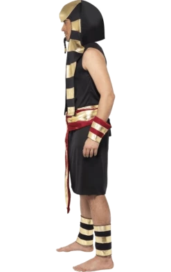 Smiffys All Themes Egyptian Pharaoh Costume - Black