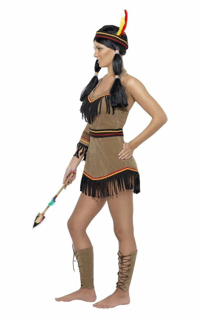 Smiffys Adult Indian Woman Costume 4 Smiffys Adult Indian Woman Costume