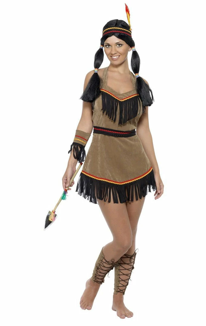 Smiffys Adult Indian Woman Costume 3 Smiffys Adult Indian Woman Costume