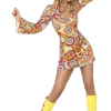 Smiffys All Themes Adult 60s Hippie Costume