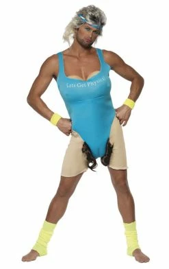 Smiffys Adult Lets Get Physical Stag Costume All Themes