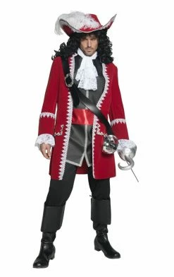 Smiffys Mens Captain Hook Costume All Themes