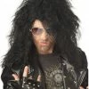 California Costumes Adult Heavy Metal Rocker Black Wig All Themes 1 California Costumes Adult Heavy Metal Rocker Black Wig All Themes