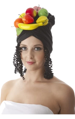 Bristol Novelty All Themes Adult Fruit Hat With Hair