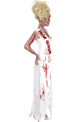Smiffys All Themes Zombie Prom Queen Costume