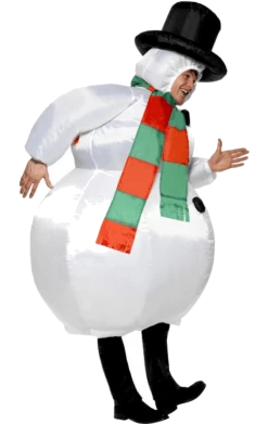 Smiffys Adult Inflatable Snowman Costume
