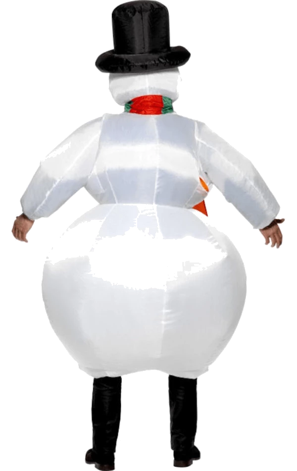 Smiffys Adult Inflatable Snowman Costume 5 Smiffys Adult Inflatable Snowman Costume