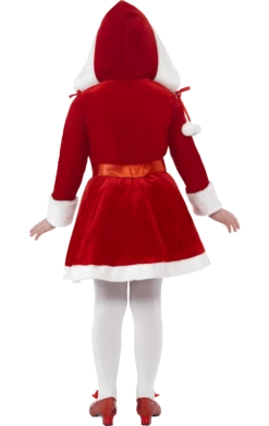 Smiffys Child Little Miss Santa Costume
