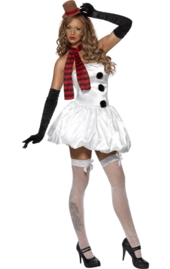 Smiffys Adult Sexy Snowman Costume All Themes