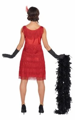 Orion Costumes Adult 1920s Red Flapper Costume Adult Costumes