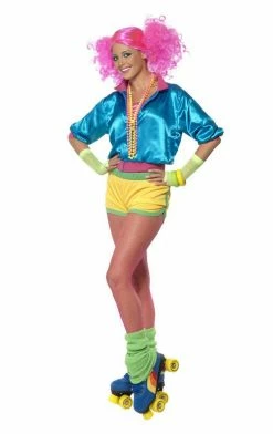 Smiffys All Themes 80s Skater Girl Costume