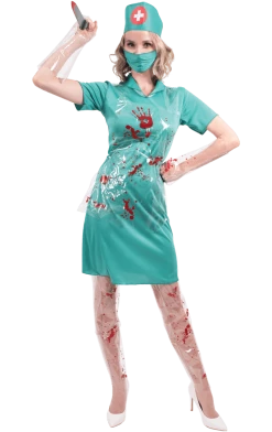Orion Costumes Adult Bloody Nurse Halloween Costume Womens Costumes