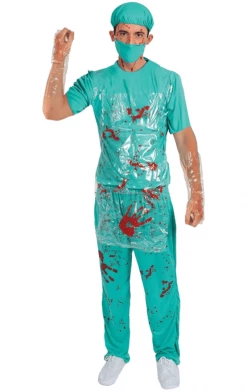 Orion Costumes Adult Bloody Surgeon Halloween Costume