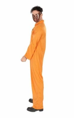 Orion Costumes Adult Orange Prisoner Costume Mens Costumes