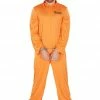 Orion Costumes Adult Orange Prisoner Costume Mens Costumes