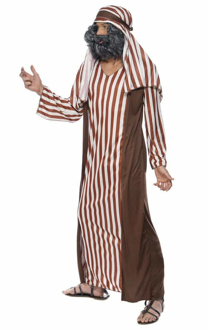 Smiffys All Themes Nativity Shepherd Costume 4 Smiffys All Themes Nativity Shepherd Costume