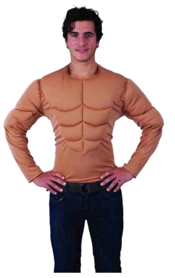 Orion Costumes Mens Printed Muscle Chest Top