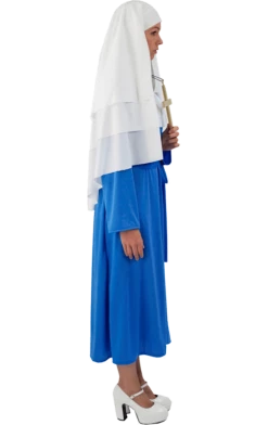 Orion Costumes Womens Blue Nun Costume