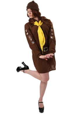 Orion Costumes Womens Costumes Adult Girls Brownie Uniform Costume