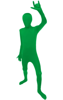 Body Republic Child Green Morphsuit All Themes
