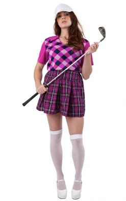Orion Costumes Womens Purple Pub Golf Costume