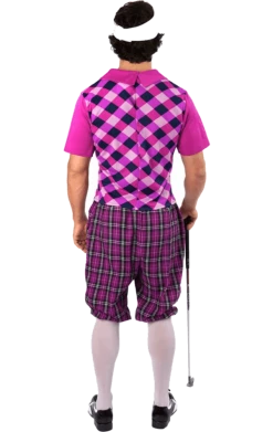 Orion Costumes Mens Costumes Mens Purple Pub Golf Costume