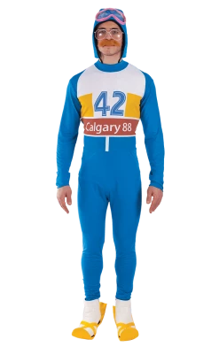 Orion Costumes Mens 1980s Eddie The Eagle Costume Mens Costumes