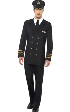 Smiffys All Themes Navy Uniform Costume