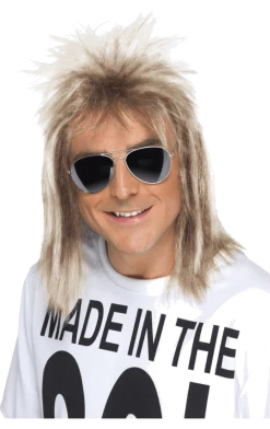 Smiffys Mullet Wig All Themes