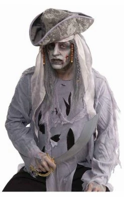 Morris Costumes Zombie Pirate Wig