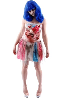 Party King All Themes Zombie Candy Girl Costume