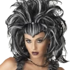 Palmer All Themes Black And White Evil Sorceress Wig