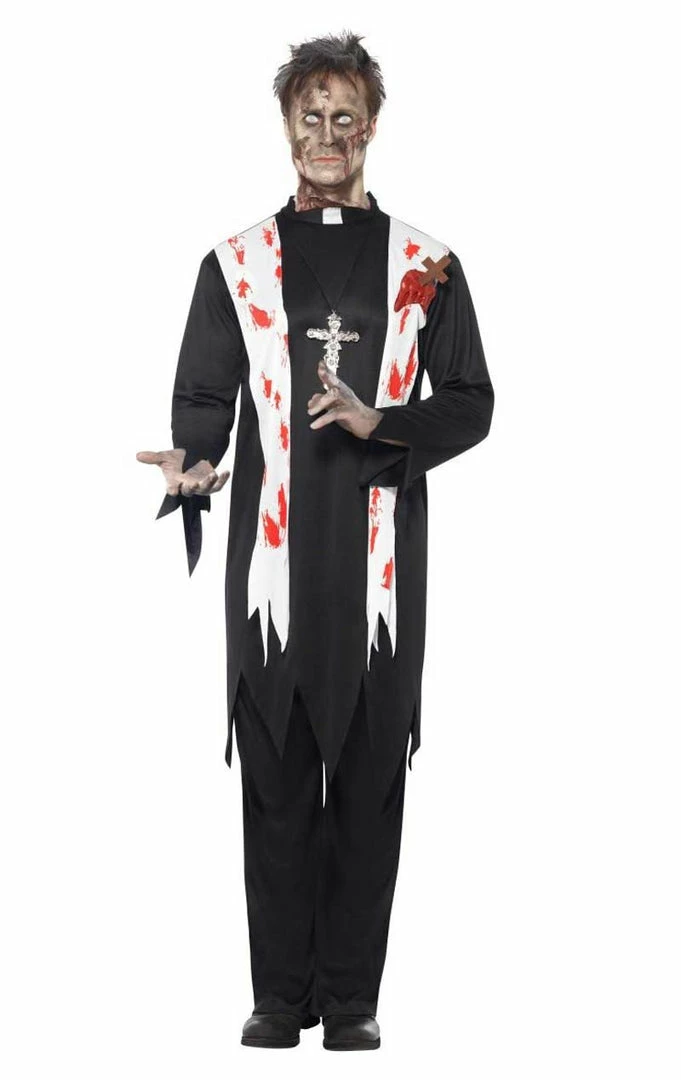 Smiffys Zombie Priest Costume 6 Smiffys Zombie Priest Costume