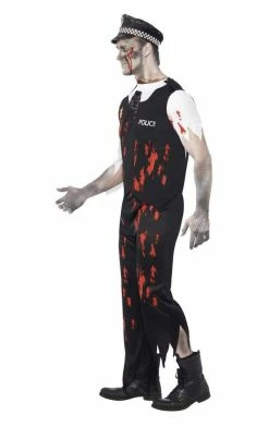 Smiffys Mens Zombie Policeman Costume