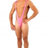 Orion Costumes Pink Borat Mankini Thong Swimsuit