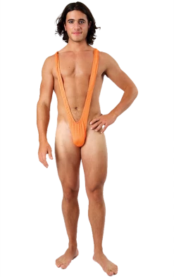 Orion Costumes Borat Orange Mankini Swimsuit