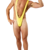 Orion Costumes Adult Borat Yellow Mankini Swimsuit