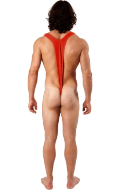 Orion Costumes Mens Costumes Red Borat Mankini Thong Swimsuit