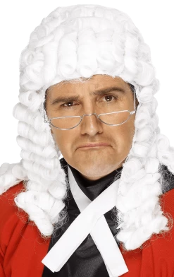 Smiffys Judge Wig All Themes