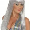 Smiffys Adult Glitter Disco Wig All Themes