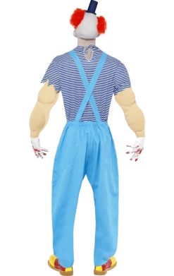 Smiffys All Themes Adult Bubbles The Clown Outfit