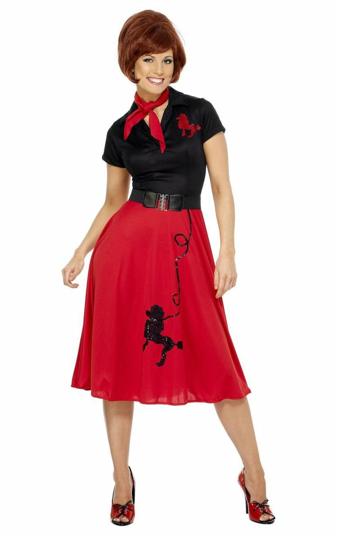 Smiffys All Themes 50s Dress Costume 3 Smiffys All Themes 50s Dress Costume
