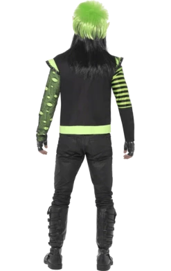 Smiffys Mens Punk Ivy Elf Costume