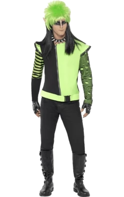 Smiffys Mens Punk Ivy Elf Costume