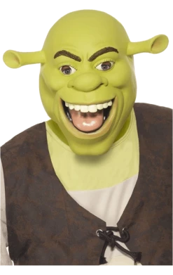 Smiffys All Themes Shrek Latex Facepiece