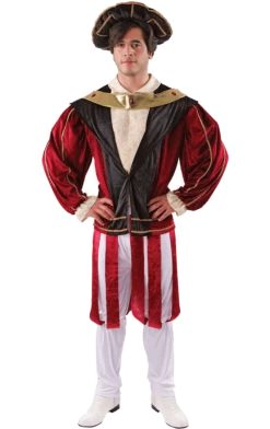 Orion Costumes All Themes Mens Deluxe King Henry VIII Costume