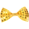 Bristol Novelty All Themes Gold Bow Tie (Sequin)