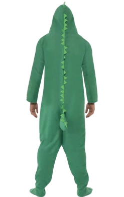 Smiffys Adult Crocodile Onesie Animal Costume All Themes