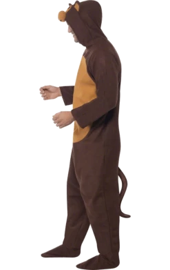 Smiffys Adult Monkey Animal Onesie Costume All Themes